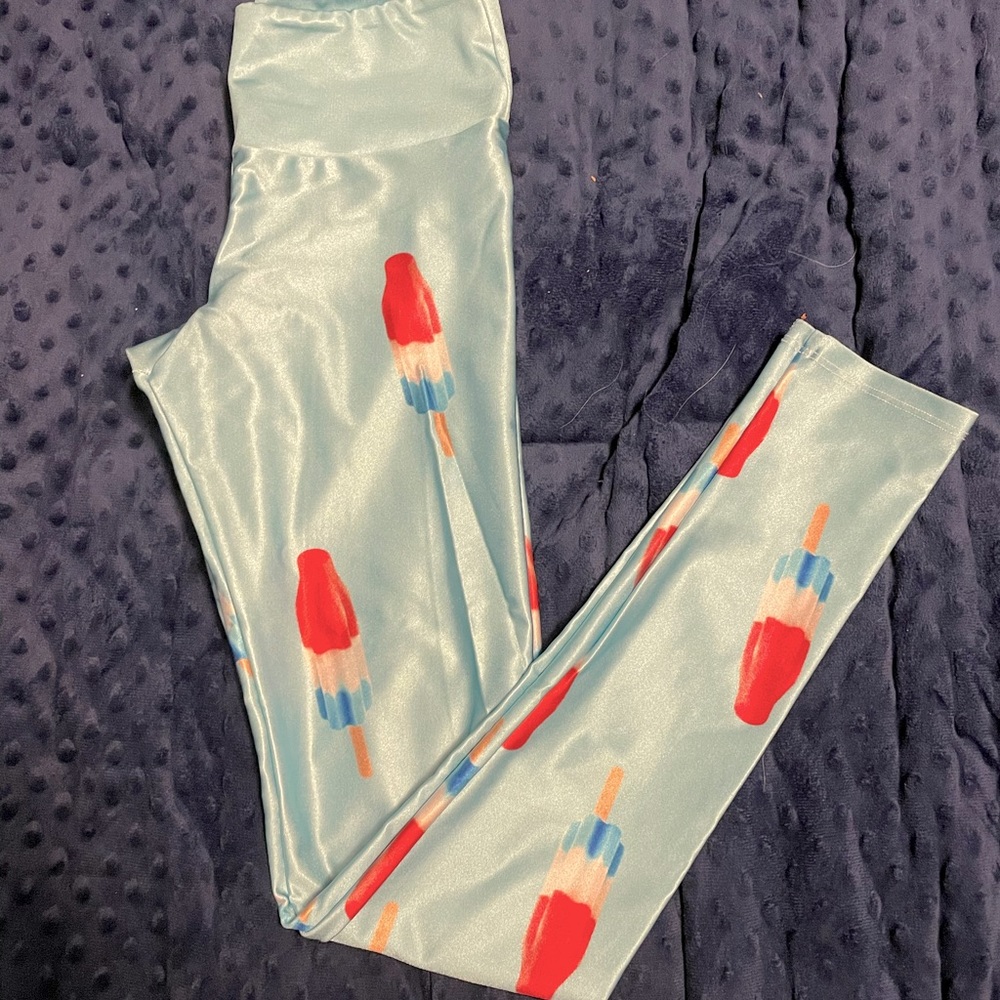 Goldsheep Rocket Popsicle Leggings
